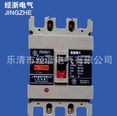 上海人民（RMM1） 100S 塑料外壳式断路器 塑壳断路器低压断路器