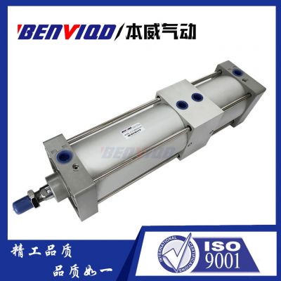 台湾本威气动多位置双行程气缸SCT100X25X125S倍力气缸进口密封件